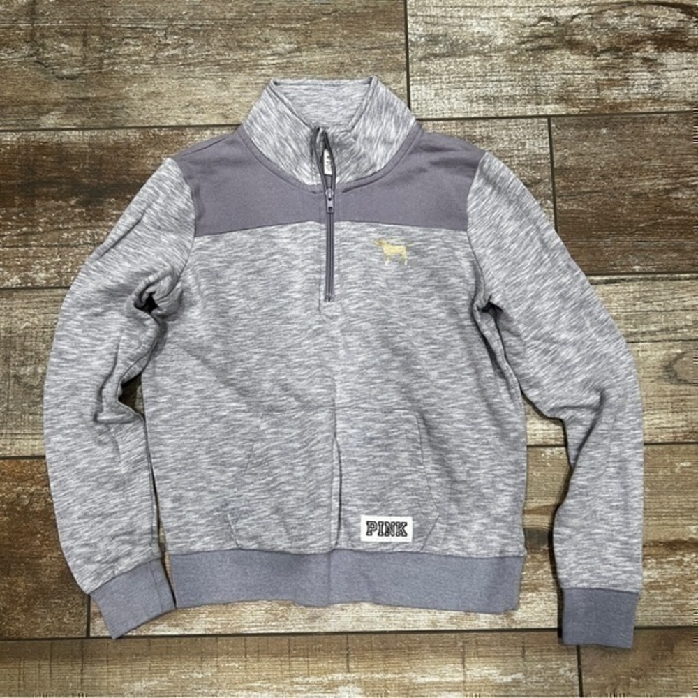 Pink Victorias Secret | Lavender Purple Quarter Zip Sweater